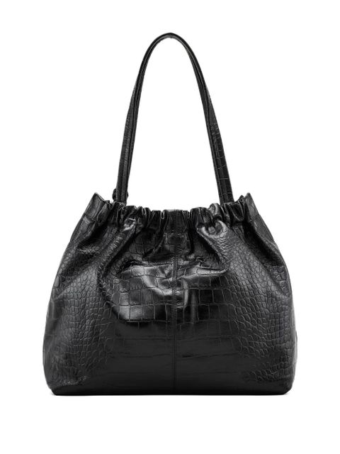 Marc Jacobs Cristina croc-effect tote bag - Black