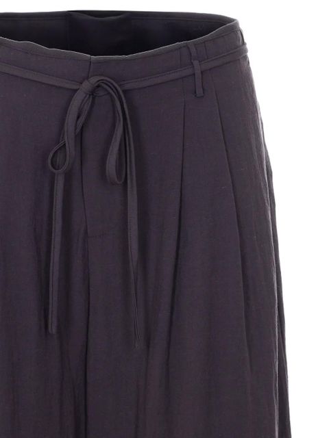 Eleh belted trousers - Purple