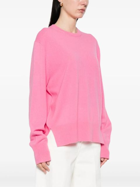 TOTEME crew-neck cashmere sweater - Pink