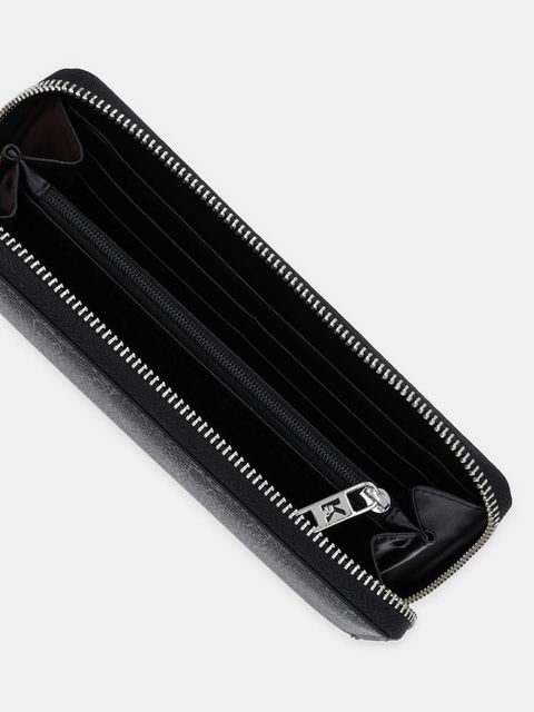 Karl Lagerfeld portfel IKON damski kolor czarny A1W32044 - zdjęcie produktu nr 2