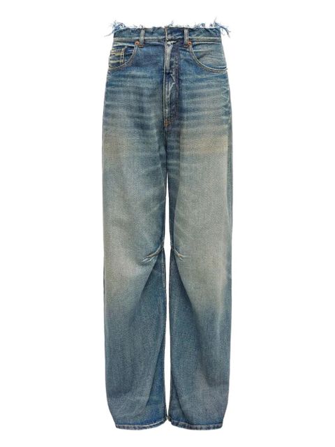 MM6 Maison Margiela wide-leg jeans - Blue - zdjęcie produktu nr 1