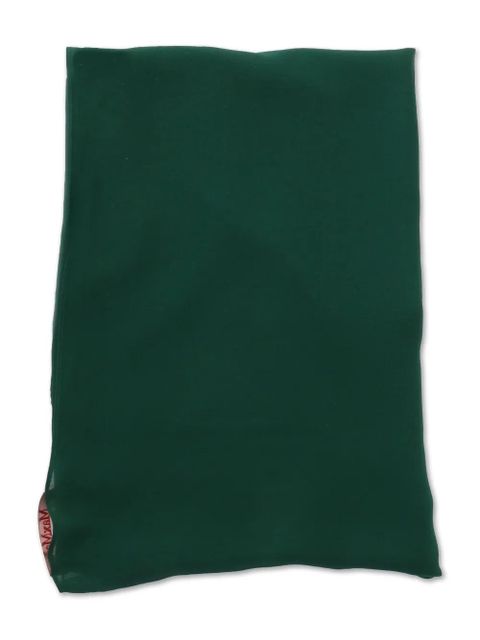 Max Mara silk square-shaped scarf - Green - zdjęcie produktu nr 1