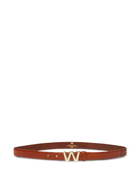 Weekend Max Mara buckle leather belt - Brown - zdjęcie produktu nr 1