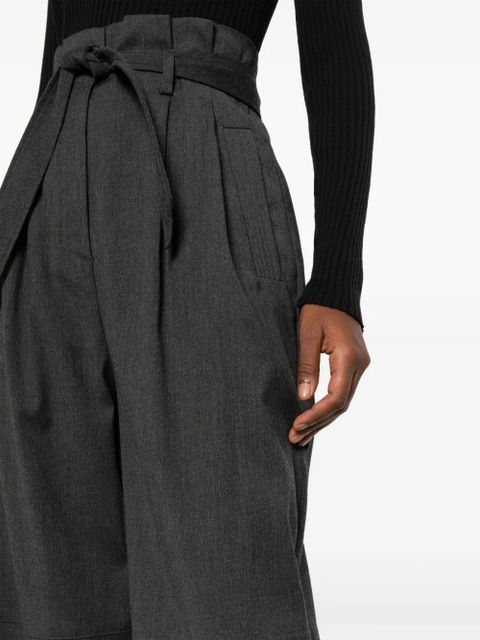 PINKO high-waist wide-leg trousers - Grey