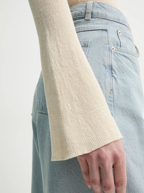 Day Birger et Mikkelsen sweter z domieszką lnu Teran damski kolor beżowy lekki DAY65243760