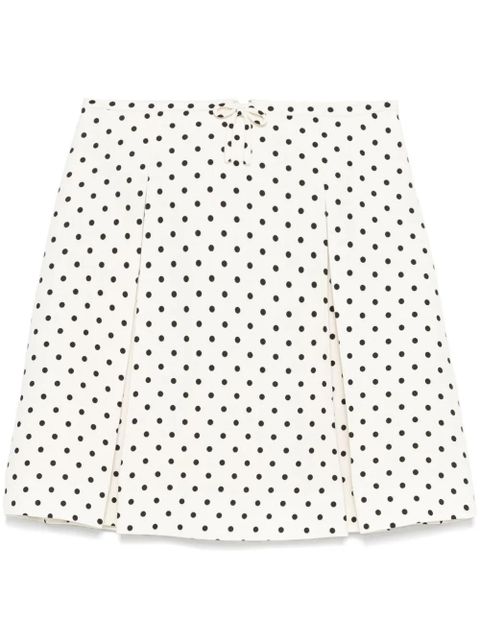 Valentino Garavani Supergran Plusdepois-print mini skirt - Neutrals - zdjęcie produktu nr 1