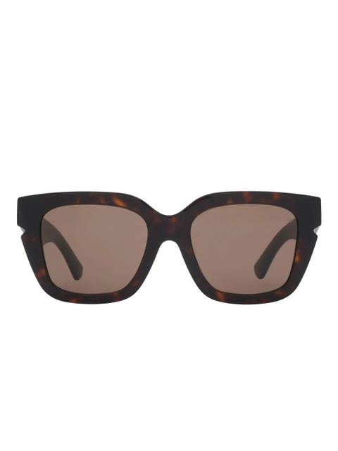 Burberry Eyewear square-frame sunglasses - Black - zdjęcie produktu nr 1