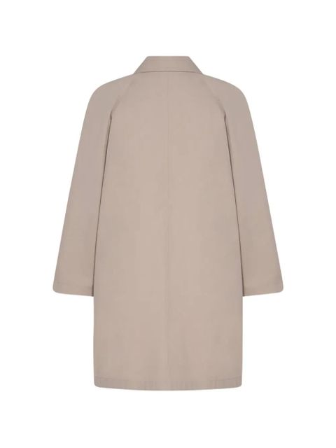 The Row Hawkins raglan-sleeve single-breasted coat - Neutrals - zdjęcie produktu nr 2