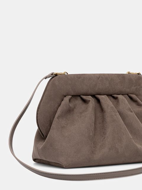 Themoire torebka kolor brązowy TMFW25BSUE58