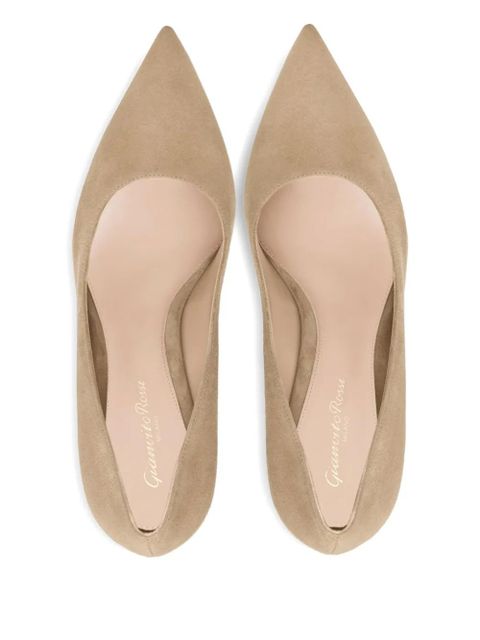 Gianvito Rossi 85mm leather pumps - Neutrals