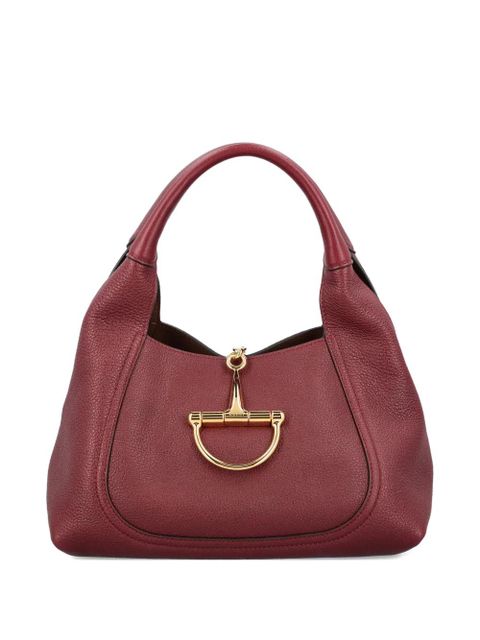 Gucci Softbit horsebit tote bag - Red - zdjęcie produktu nr 1