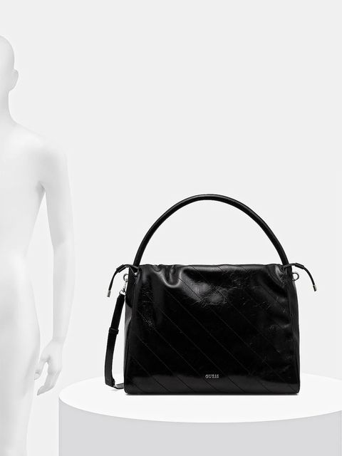 Guess torebka AMYS kolor czarny HWMY96 59220