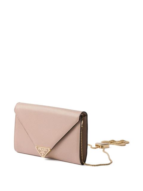 Prada saffiano-leather mini-bag - Pink