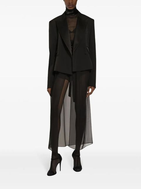 Dolce & Gabbana High-neck blouse - Black