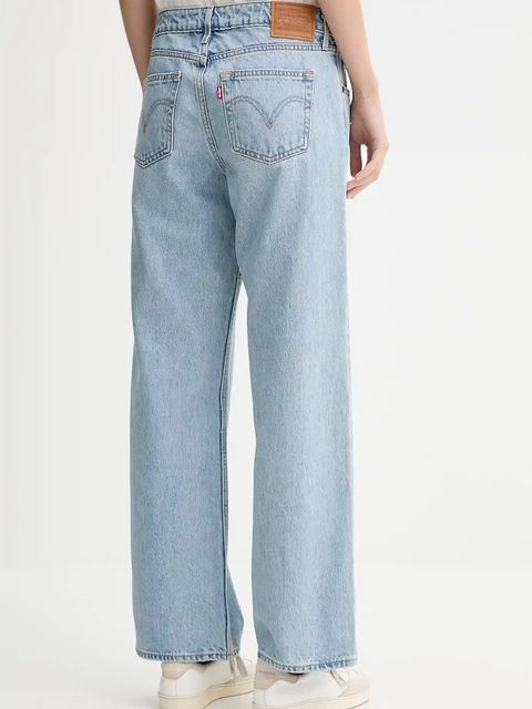 Levi's jeansy LOW LOOSE damskie high waist A5566.0010