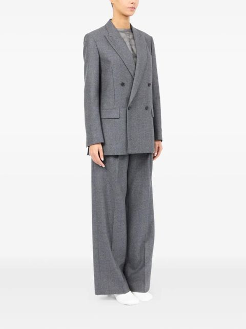MM6 Maison Margiela virgin-wool blazer - Grey