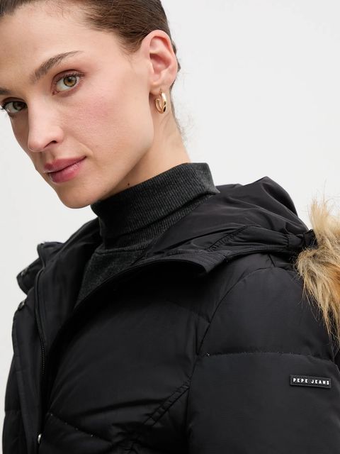 Pepe Jeans kurtka kolor czarny zimowa PL4024336