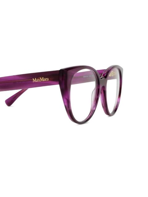 Max Mara Eyewear cat-eye glasses - Purple - zdjęcie produktu nr 2