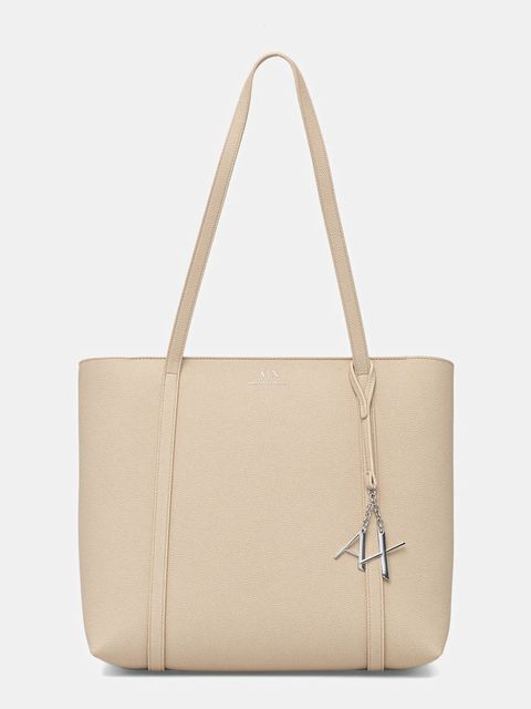 Armani Exchange torebka kolor beżowy 942930 CC726 - zdjęcie produktu nr 1