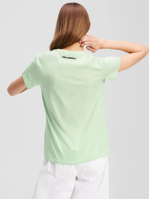 Karl Lagerfeld t-shirt bawełniany IKON RS - zdjęcie produktu nr 1