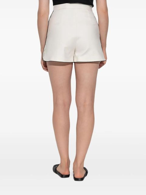 Max Mara Orbita high-waisted tailored shorts - White
