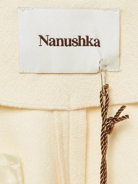 Nanushka Pre-Owned straight-leg trousers - Neutrals