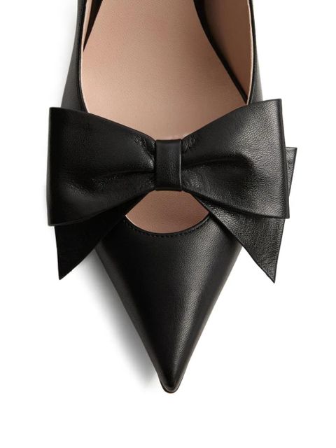 Valentino Garavani 100mm Bowow kidskin pumps - Black - zdjęcie produktu nr 2