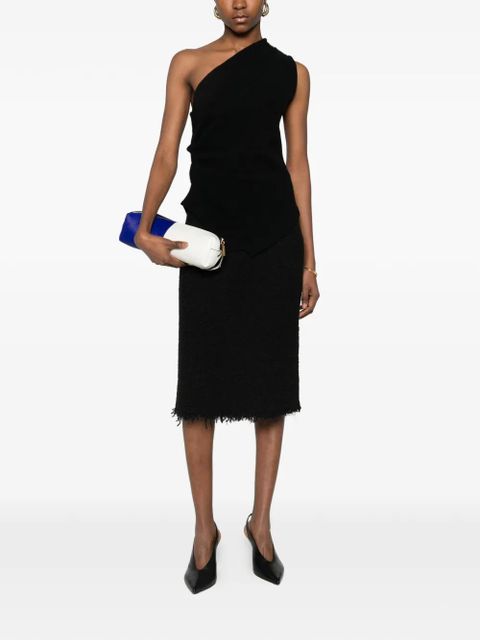 Róhe one-shoulder top - Black - zdjęcie produktu nr 2