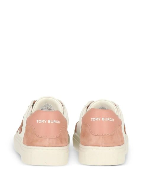Tory Burch logo-detail sneakers - White