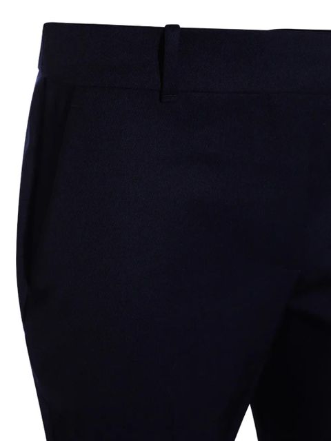 Alexander McQueen cropped trousers - Blue