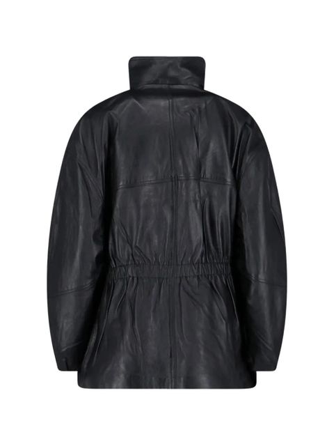 The Frankie Shop Carnaby leather jacket - Black - zdjęcie produktu nr 2