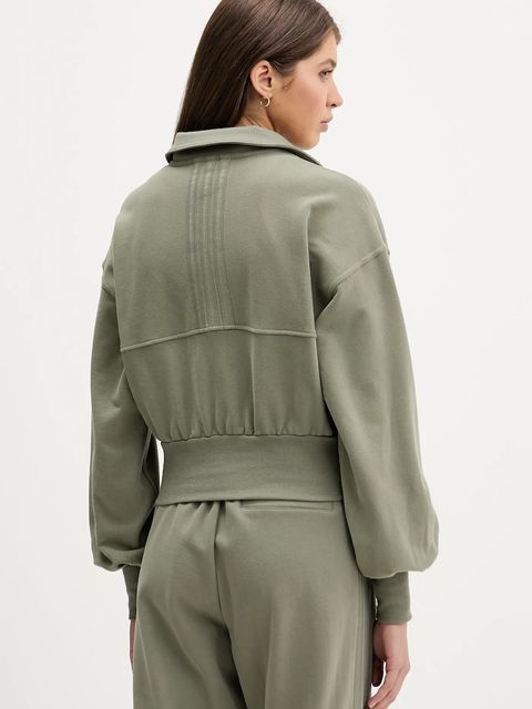 adidas bluza bawełniana adidas x Moon Boot damska kolor zielony z nadrukiem JM1101 - zdjęcie produktu nr 2