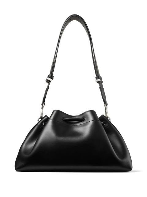Jimmy Choo medium Cinch leather bucket bag - Black - zdjęcie produktu nr 2