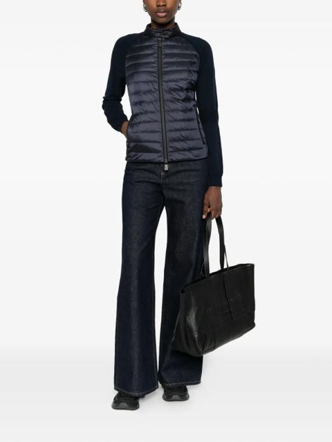 Moncler Grenoble padded zip-up jacket - Blue - zdjęcie produktu nr 2