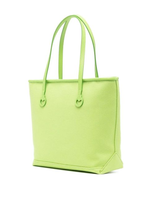 JW Anderson logo-patch tote bag - Green
