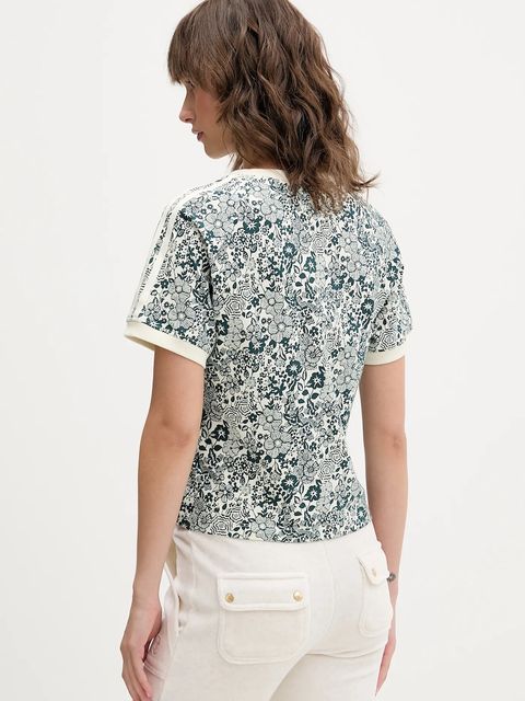 adidas Originals t-shirt Liberty damski kolor beżowy JX0462