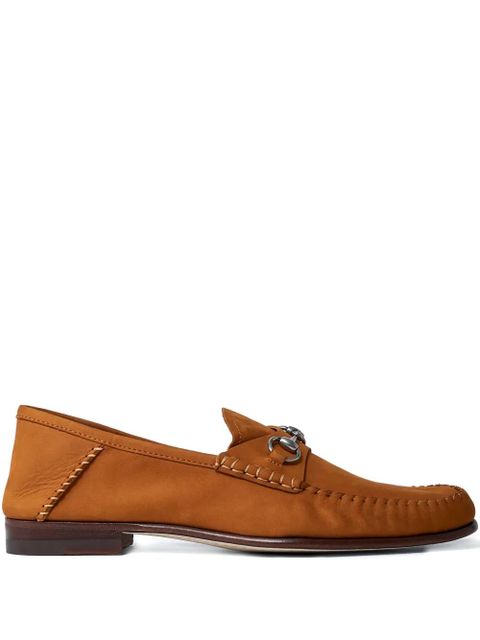 Gucci Horsebit almond-toe loafers - Brown - zdjęcie produktu nr 1