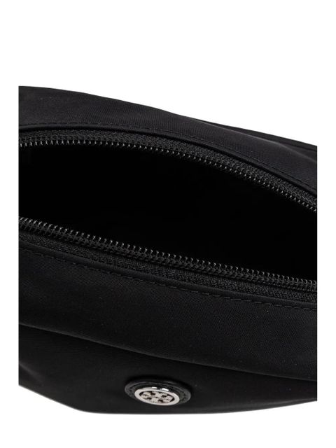 Tory Burch logo-plaque makeup bag - Black - zdjęcie produktu nr 2