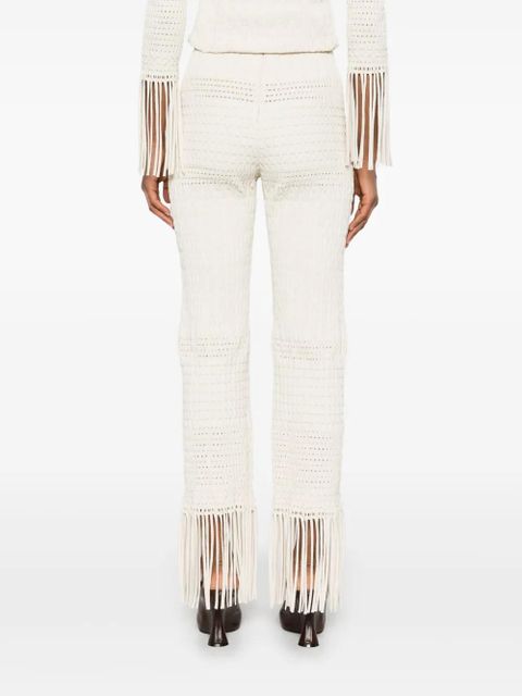 Nanushka textured trousers - Neutrals