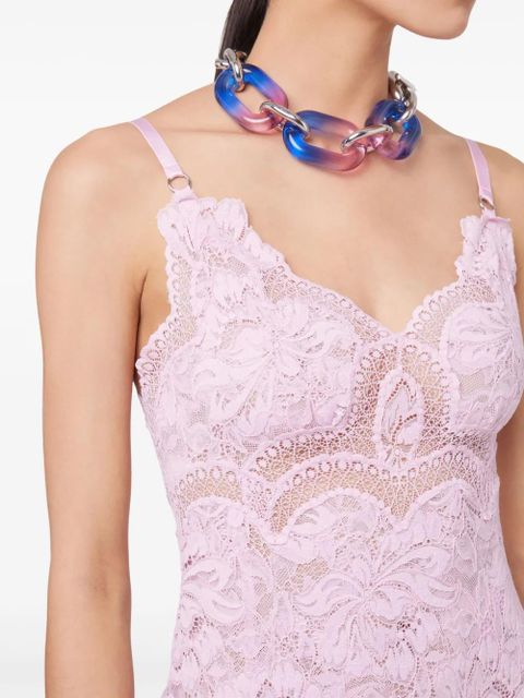 Rabanne tie-dye necklace - Silver