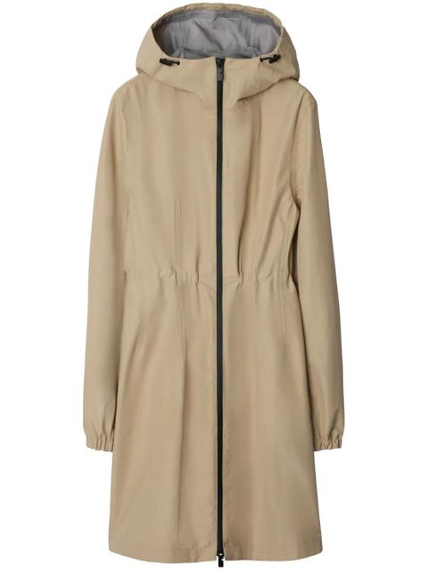 Burberry hooded coat - Neutrals - zdjęcie produktu nr 1