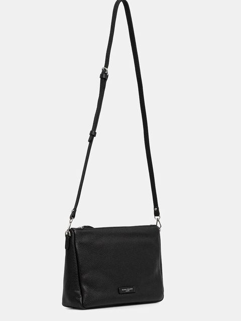 Gianni Chiarini torebka skórzana NORA POUCH kolor czarny BS.10225.GRN - zdjęcie produktu nr 2