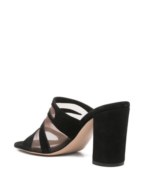 Gianvito Rossi slip-on heeled sandals - White