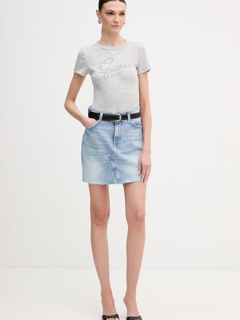 Guess spódnica jeansowa LAYLA - zdjęcie produktu nr 1