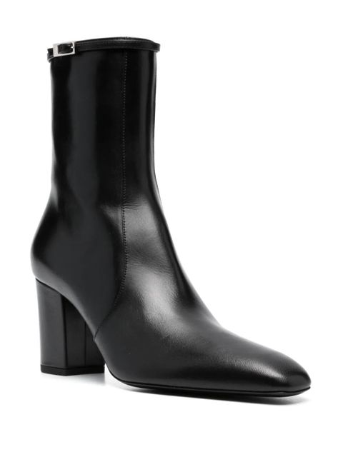 Saint Laurent Joelle 70mm leather boots - Black - zdjęcie produktu nr 2