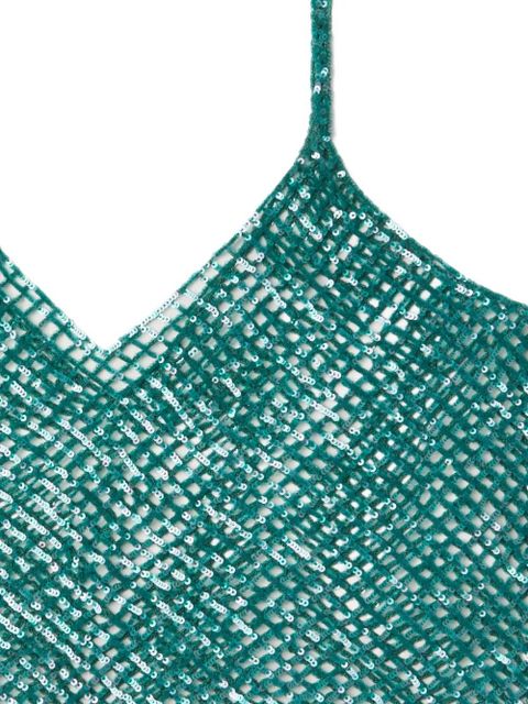 Alanui Nothing but Light V-neck tank top - Green