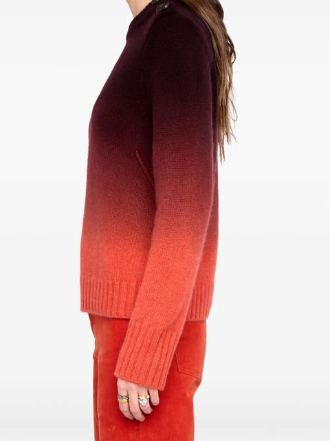 Zadig&Voltaire Malty button sweater - Red