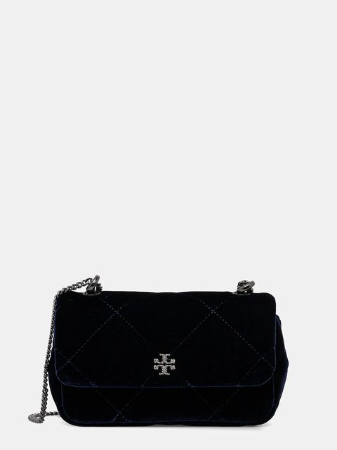 Tory Burch torebka Kira Diamond kolor granatowy 176199-430 - zdjęcie produktu nr 1