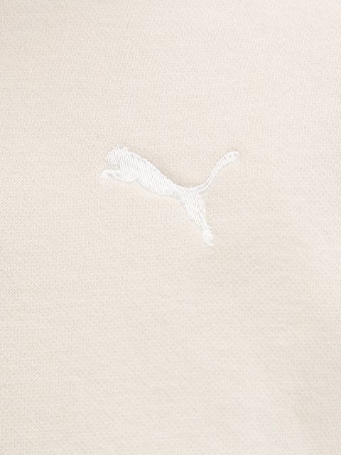 Puma bluza damska kolor beżowy gładka 688152