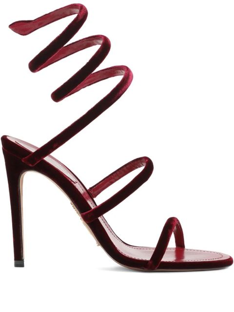René Caovilla leather sandals - Red - zdjęcie produktu nr 1